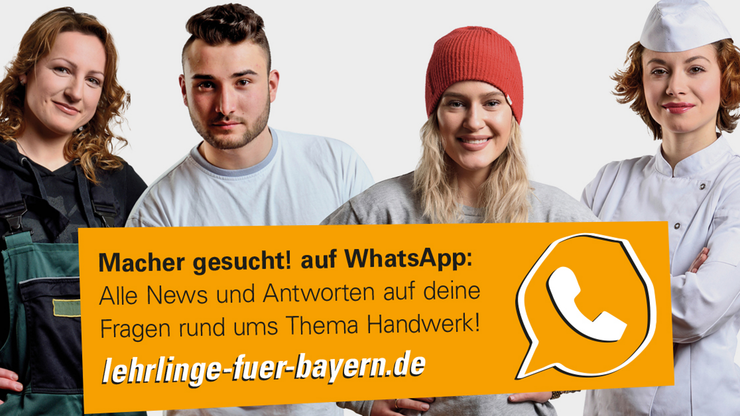 Macher gesucht auf WhatsApp - Titelbild