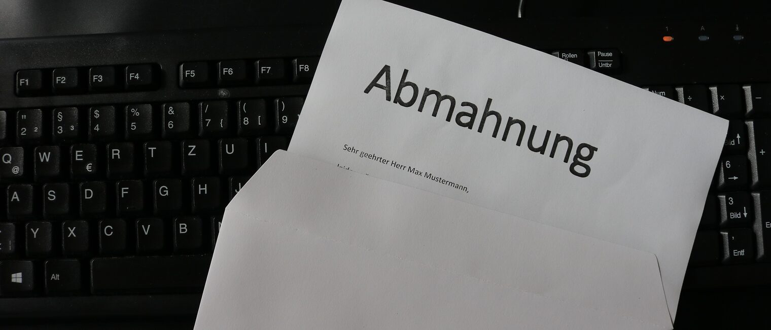 Abmahnung