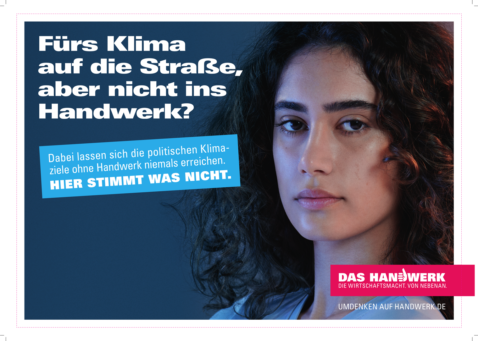 Fürs Klima auf die Straße aber nicht ins Handwerk