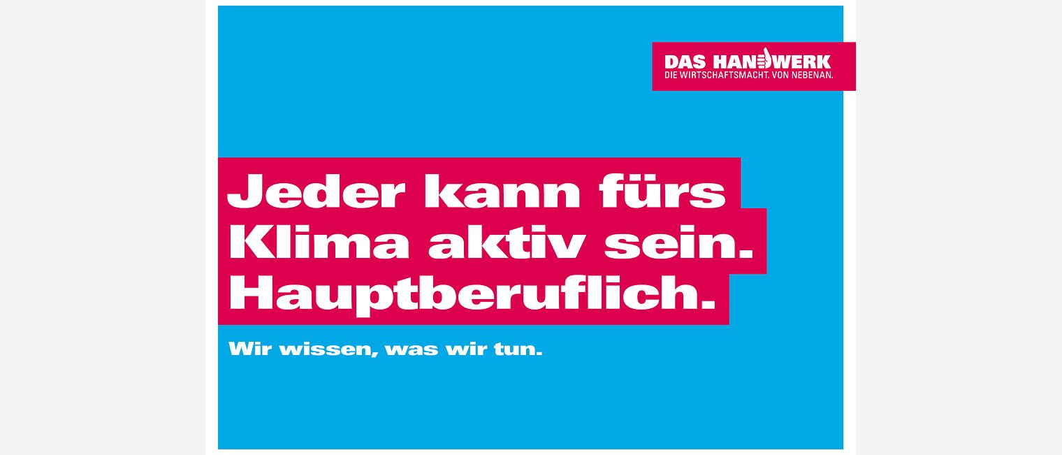 Imagekampagne - Nachhaltigkeit