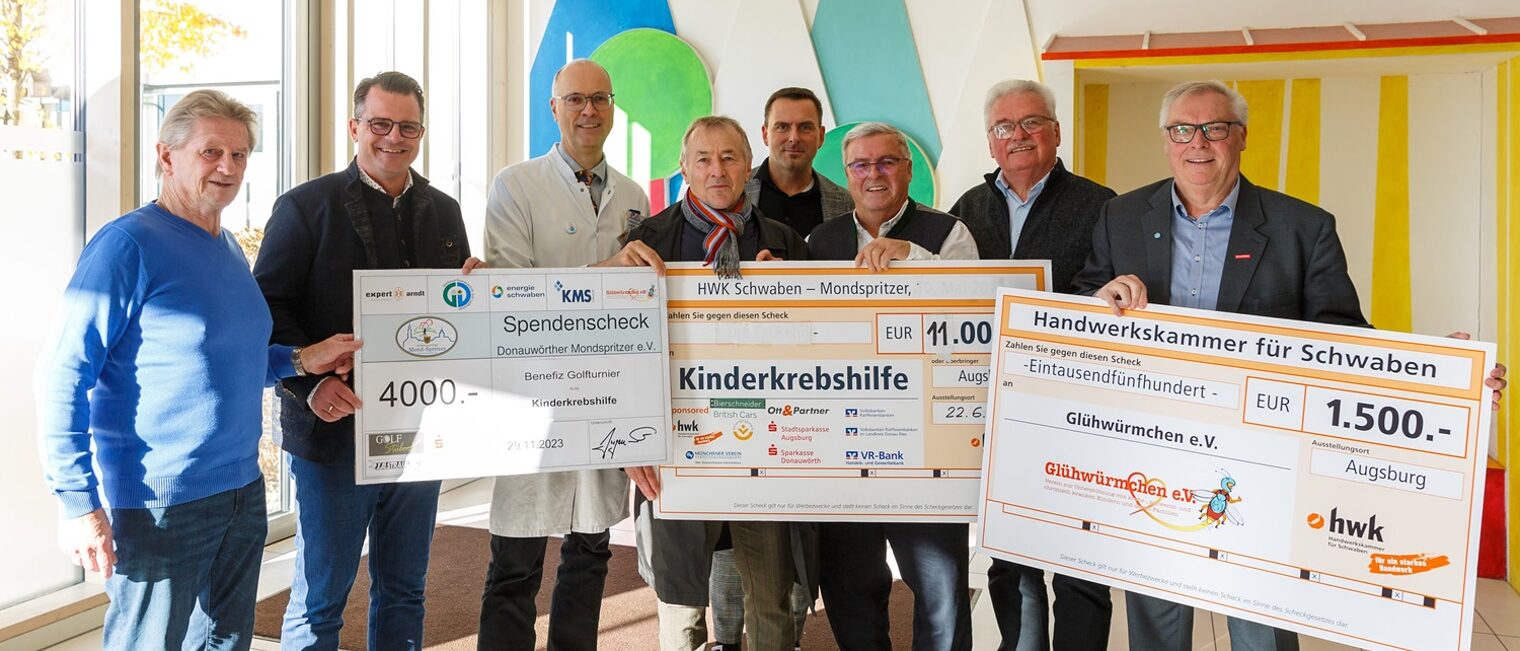 Spende HWK Mondspritzer Spende HWK Mondspritzer Schlagwort(e): Spende, Glühwürmchen Verein, Frühwald, HWK Schwaben, Mondspritzer Donauwörth