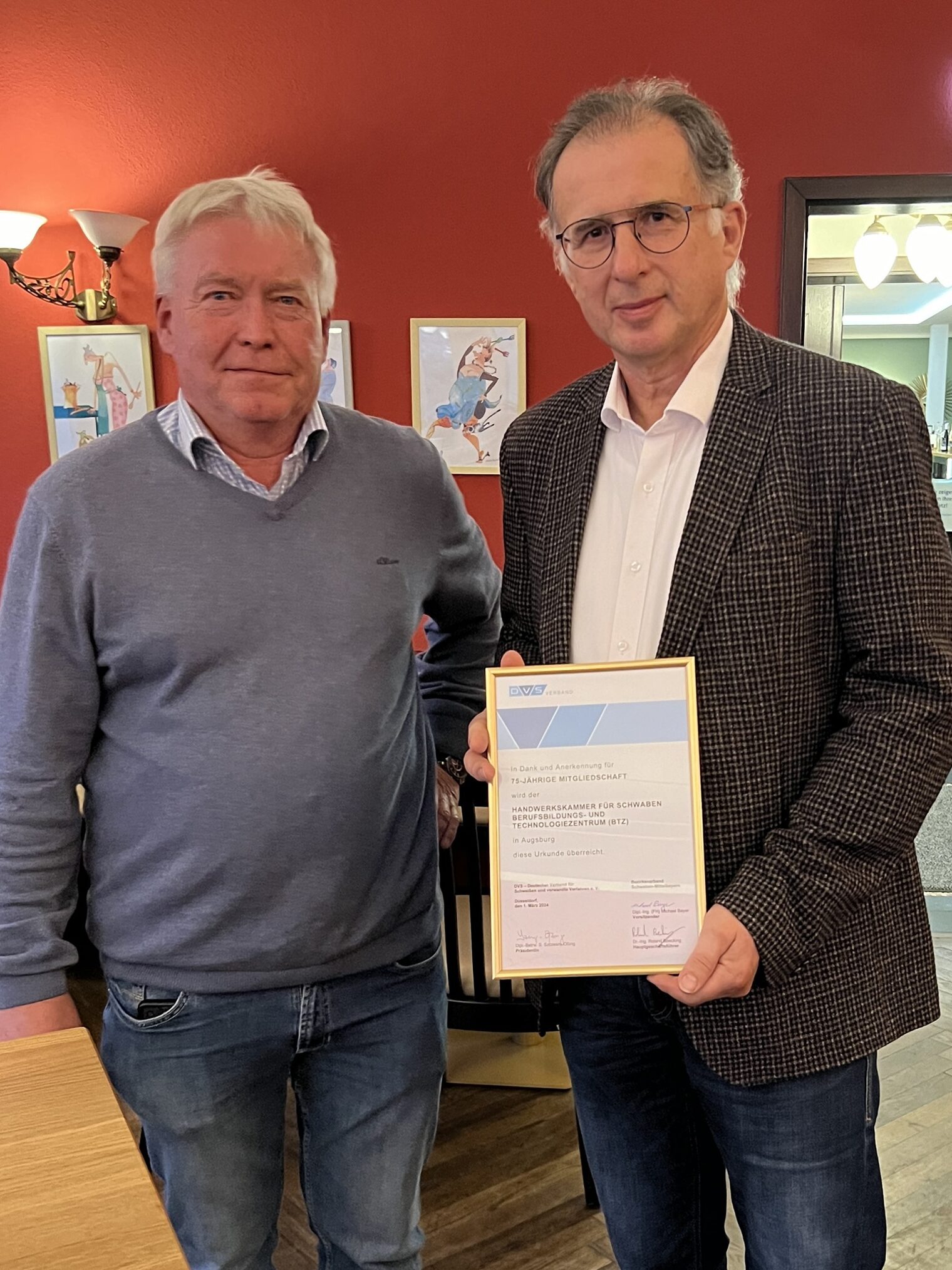 Hwk 75 Jahre im DVS