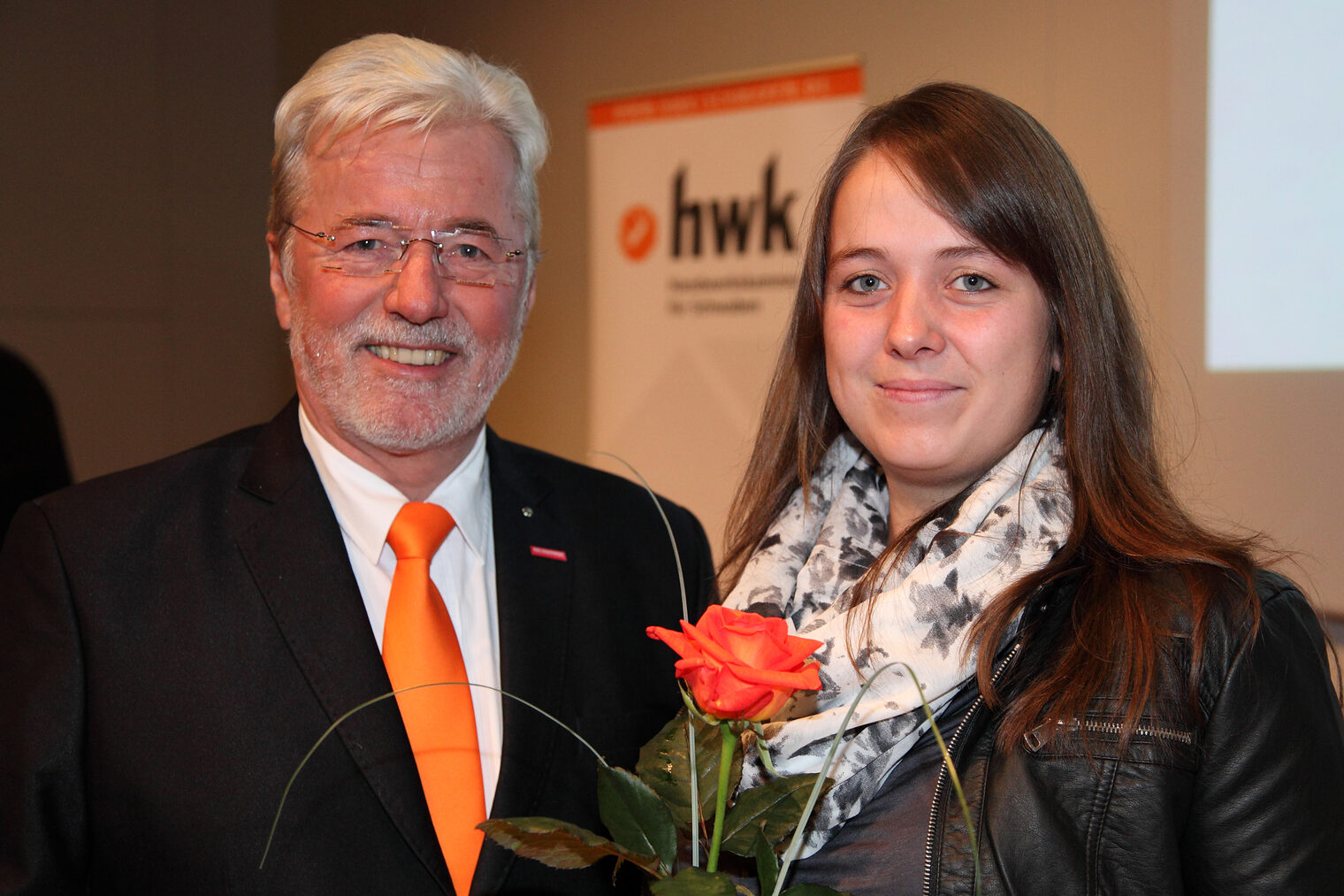 Betriebswirte 2013 - Jürgen Schmid und Adelheid Finkenzeller