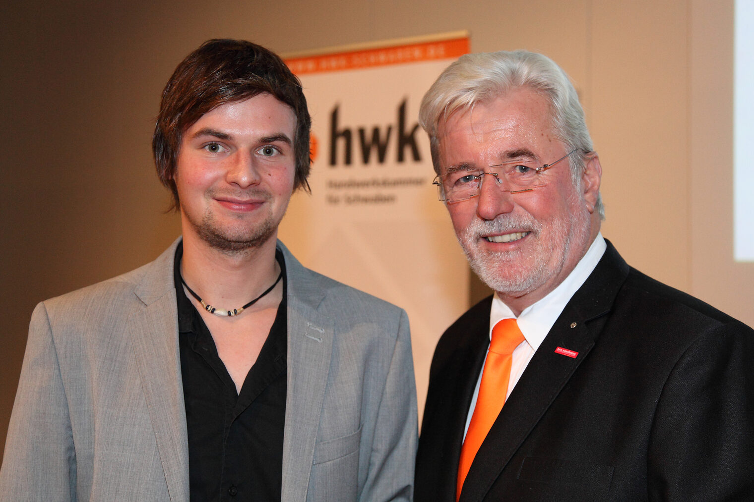 Betriebswirte 2013 - Robert Ibele und Jürgen Schmid