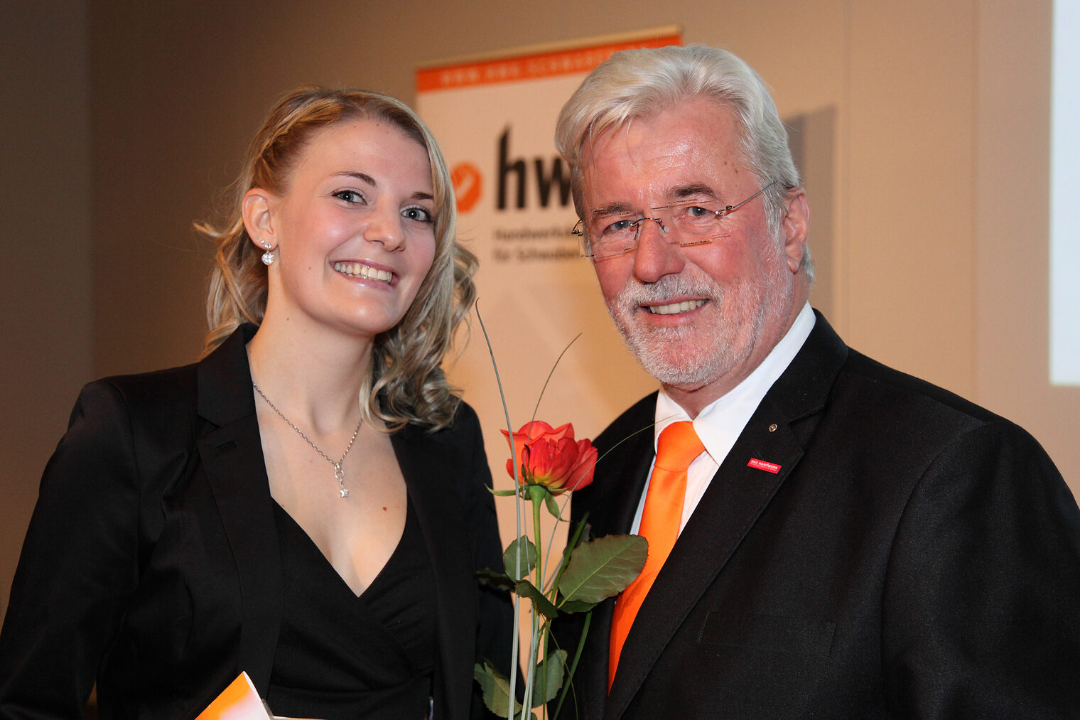 Betriebswirte 2013 - Verena Haslach und Jürgen Schmid