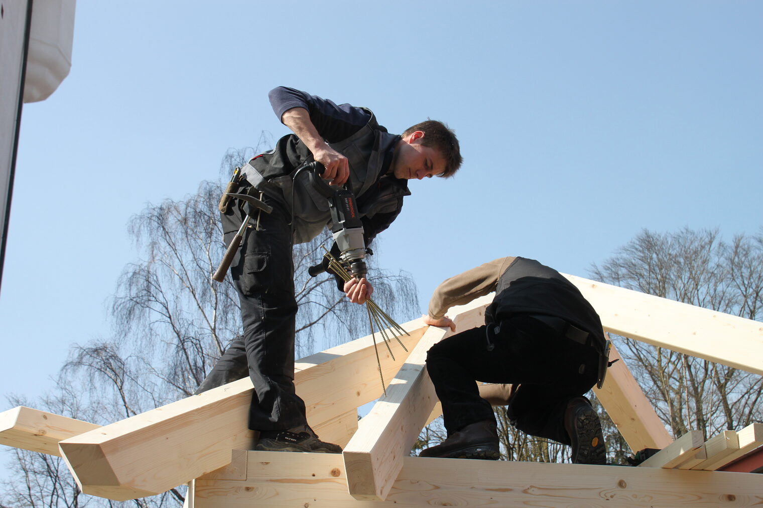 Zimmerer - Projekt Pavillon Schwabmünchen März 2015 13