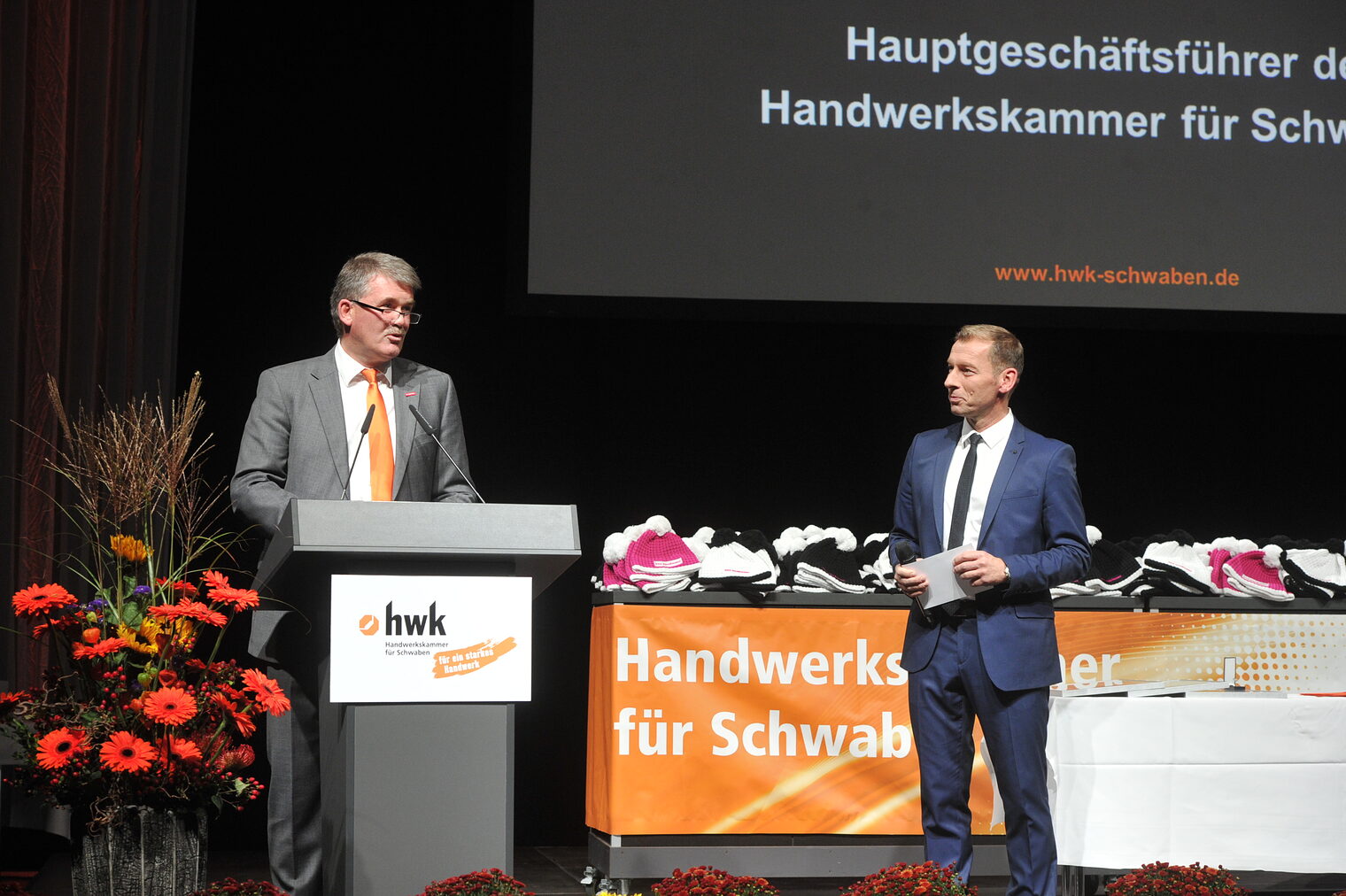 Feierliche Ansprache von HWK-Hauptgeschäftsführer Ulrich Wagner