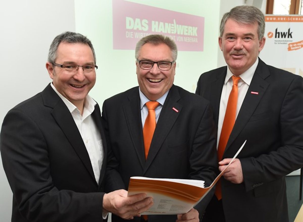 (von links) Geisler, Rauch, Wagner