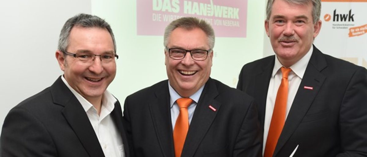 (von links) Geisler, Rauch, Wagner