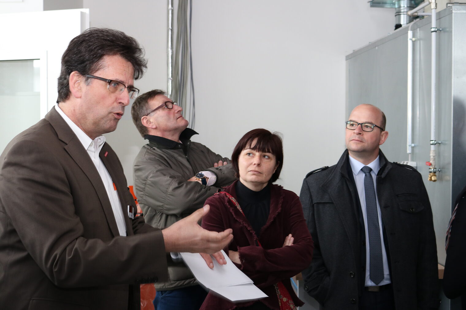 Besuch des BTZ Neubaus mit den französischen Partnerkammern 2