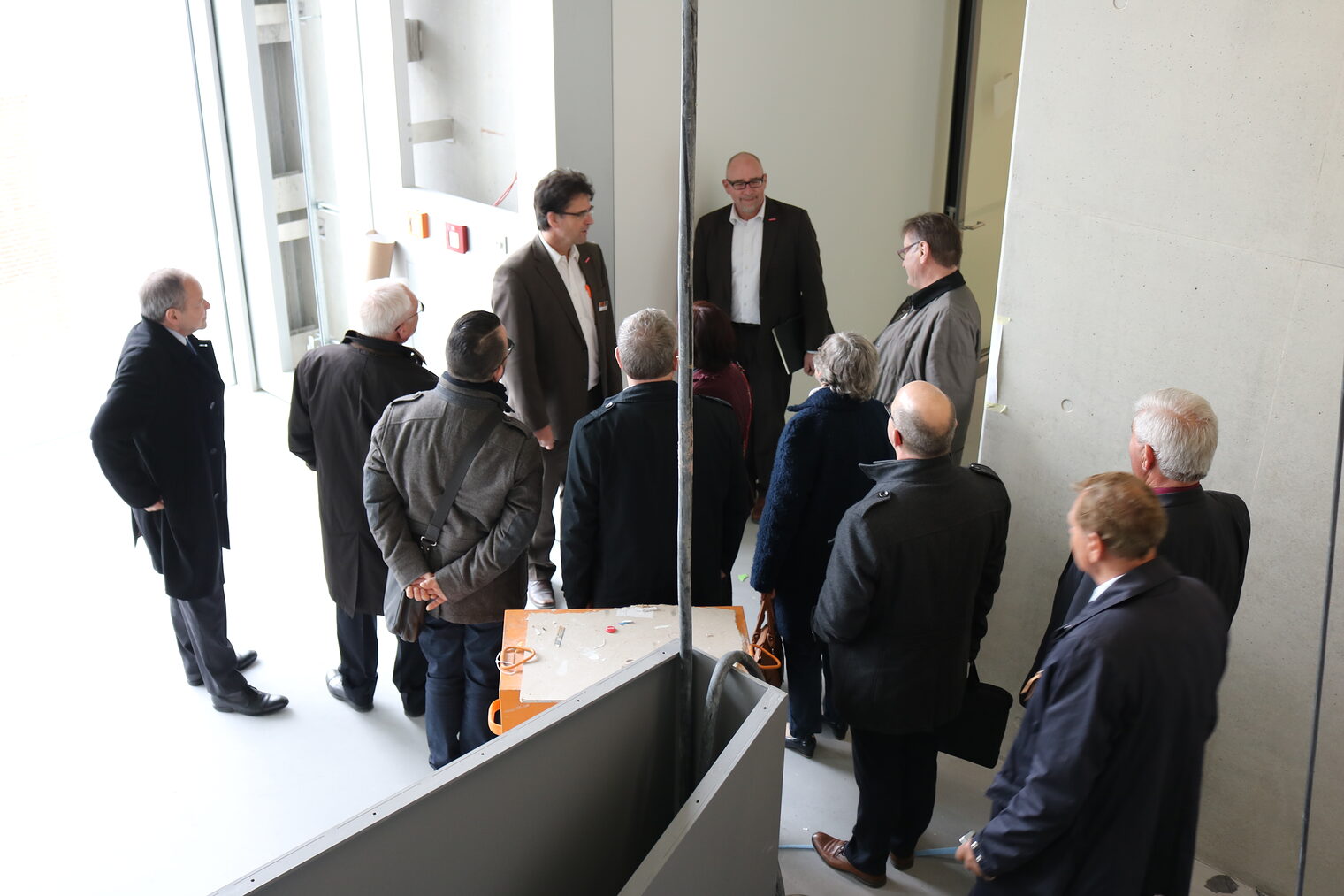 Besuch des BTZ Neubaus mit den französischen Partnerkammern 6