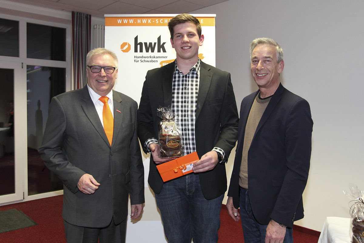 Hans-Peter Rauch (Präsident HWK Schwaben), Martin Posselt, Peter Schnitzlein Hans-Peter Rauch (Präsident HWK Schwaben), Martin Posselt, Peter Schnitzlein