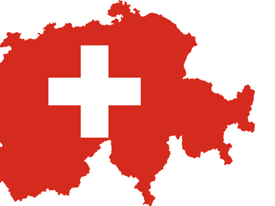 Schweiz Landkarte