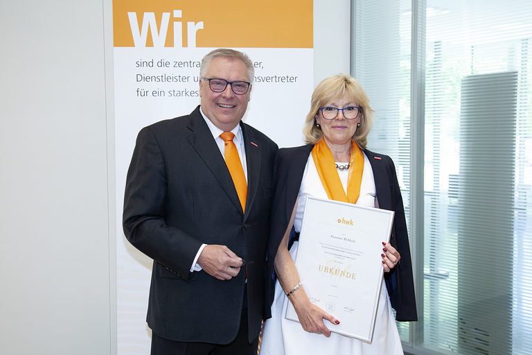 Hans-Peter Rauch und Susanne Rebholz, Glasveredlerin